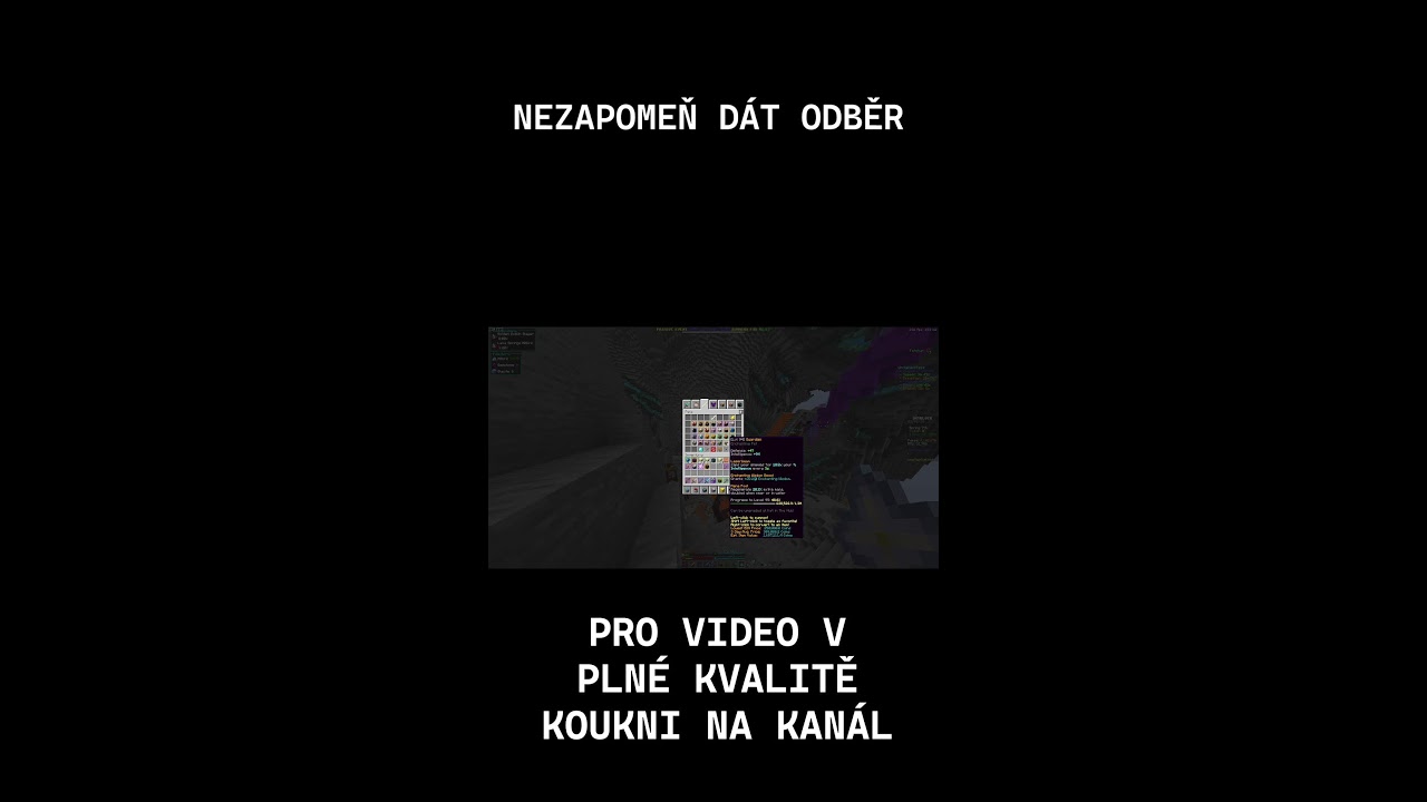 MINECRAFT HYPIXEL FARMENÍ SHARDŮ :D