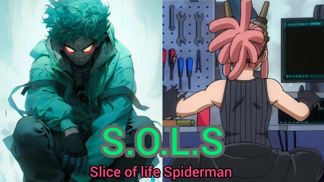 izuku as Spiderman//Mha text story//One-Shot