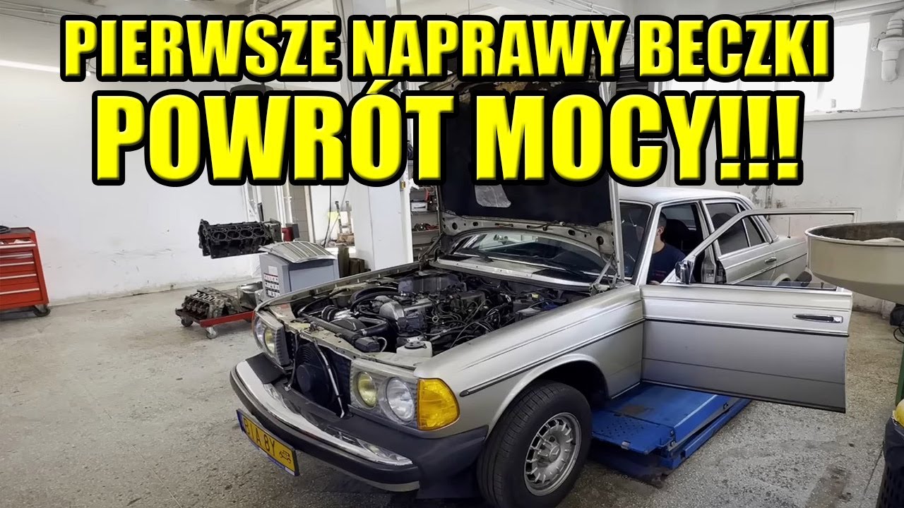NAJBARDZIEJ NIEZAWODNY SAMOCHÓD ŚWIATA OTRZYMUJE PIERWSZE WIOSENNE NAPRAWY, BECZKA NA SERWISIE.