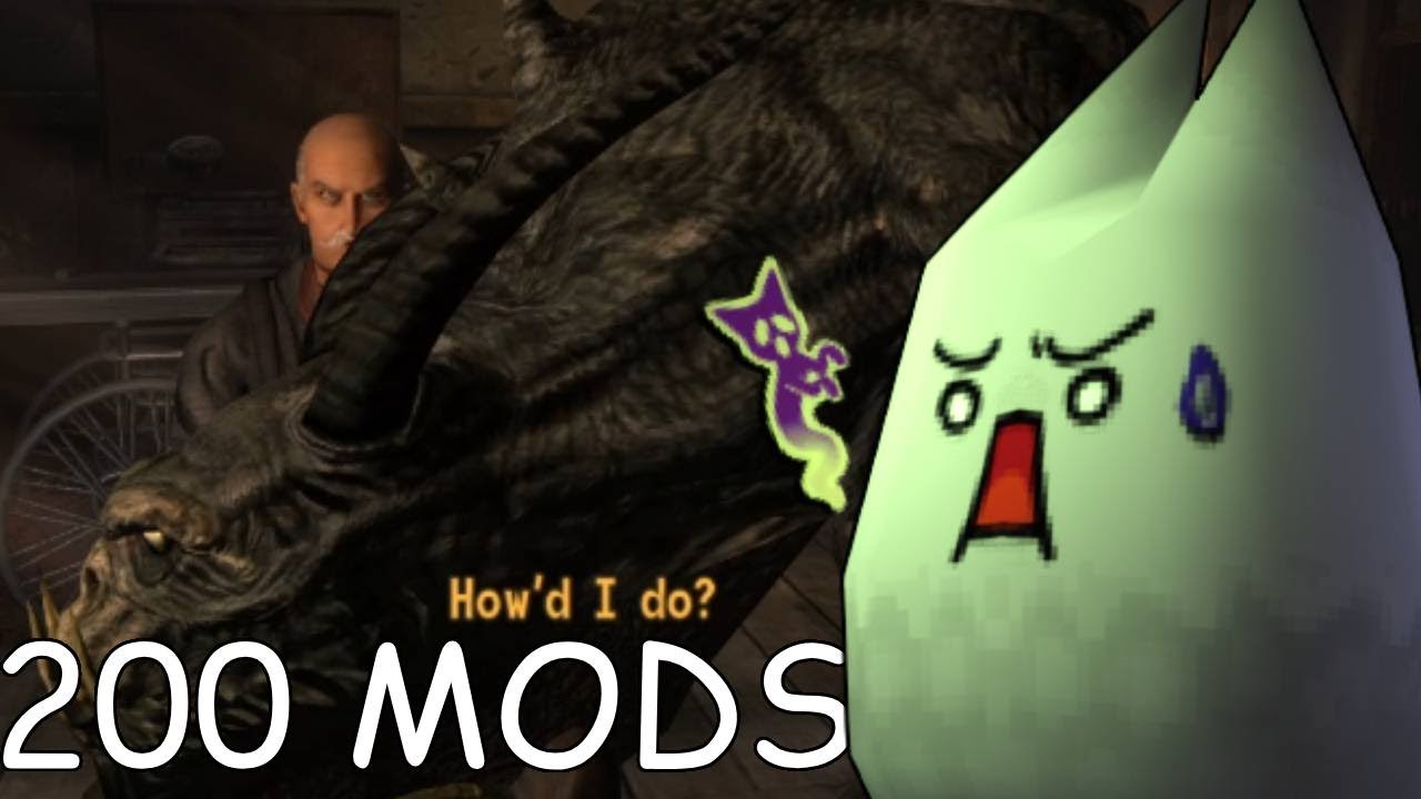 Fallout new vegas mas instalei 200 mods e ficou um CAOS