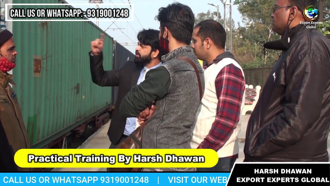 Live Port VISIT | Practical Training By Harsh Dhawan | Learn Import Export Business #import #export