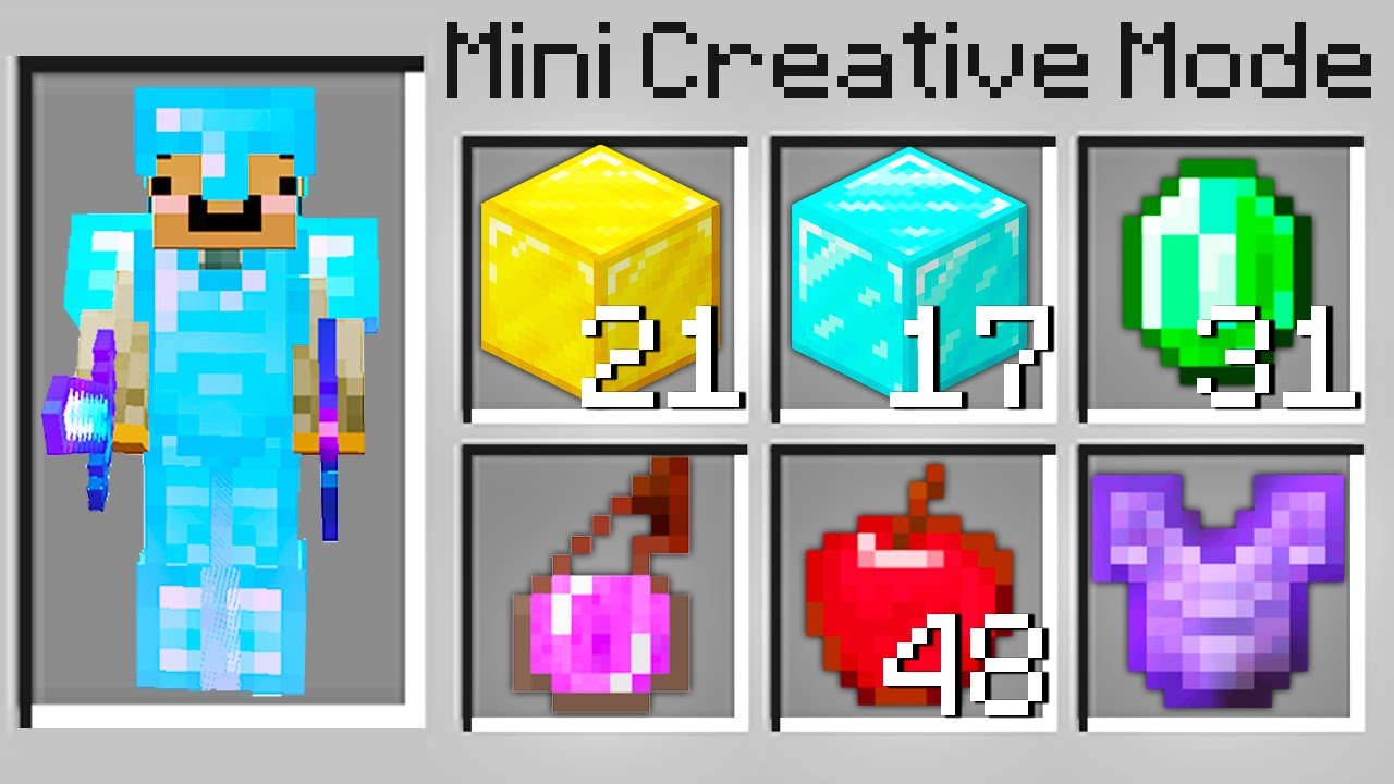 Minecraft UHC but I secretly used Mini Creative Mode...