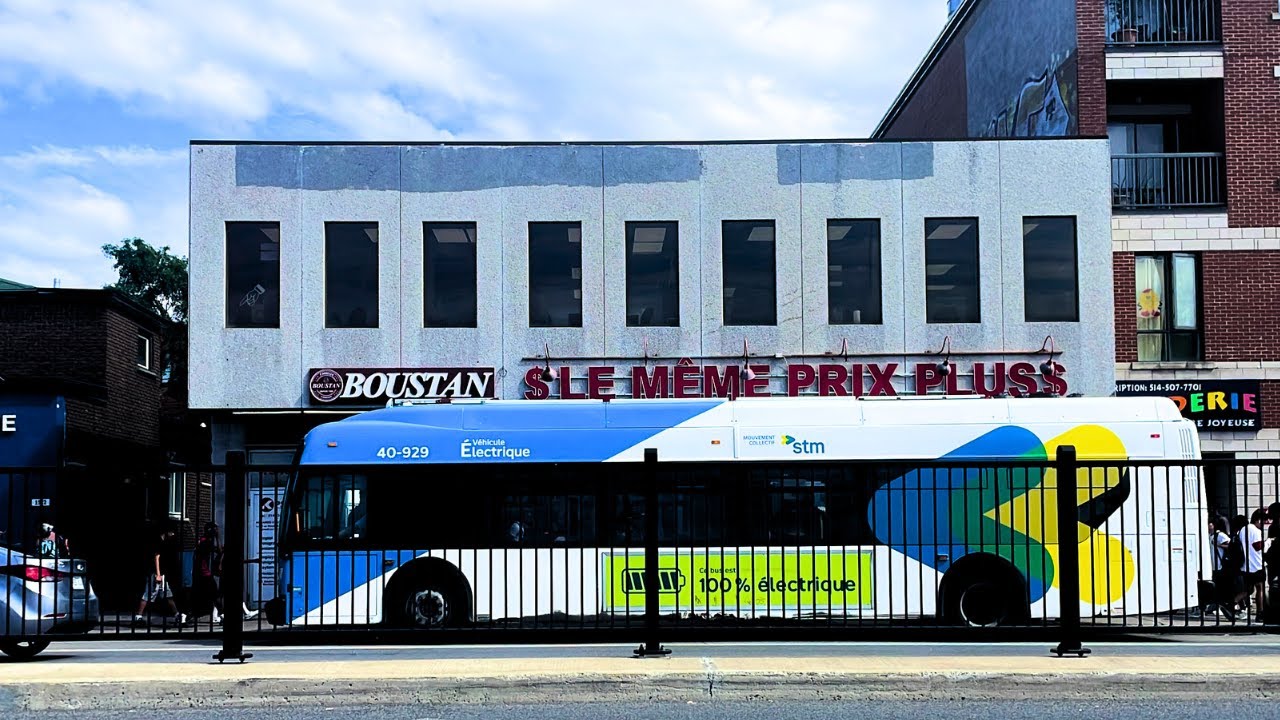 [STM] Trajet de bus sur la ligne 171 Henri-Bourassa OUEST