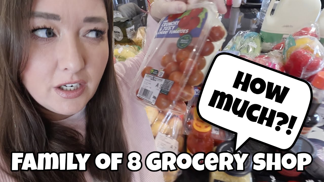 Family Of 8 Grocery Delivery & Haul! How Much?! 