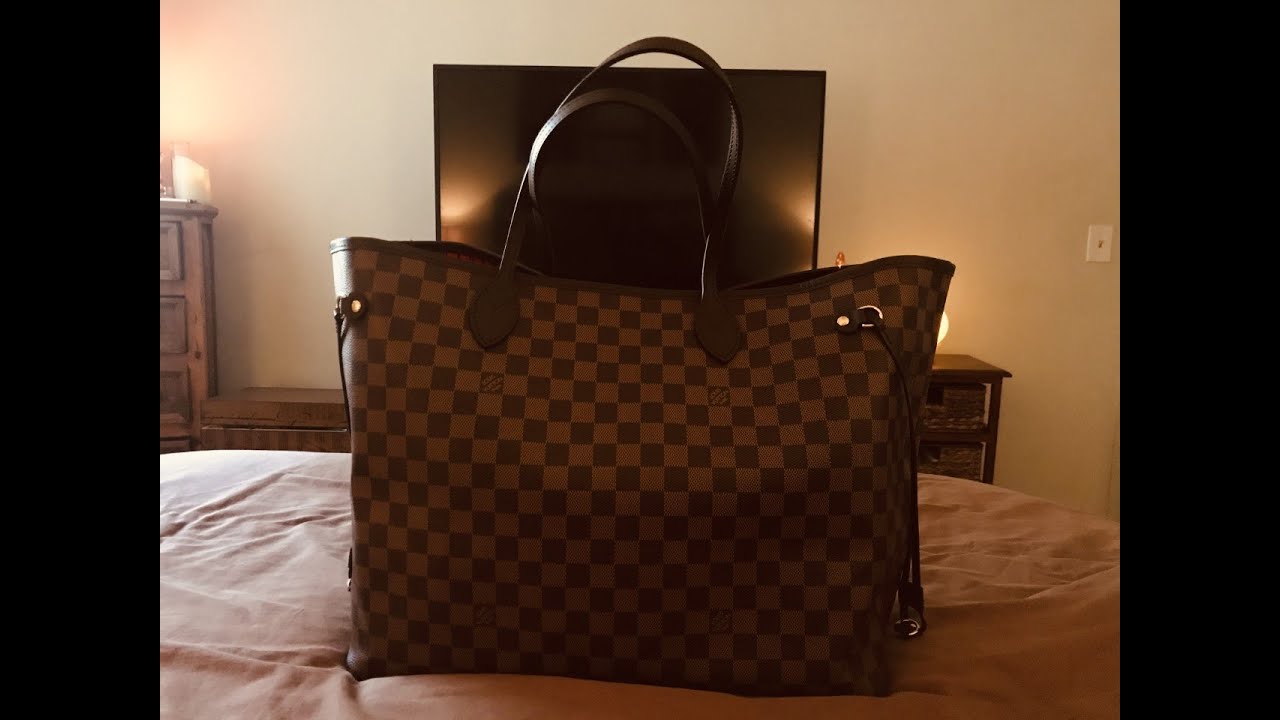 Louis Vuitton Neverfull GM unboxing Damier Ebene