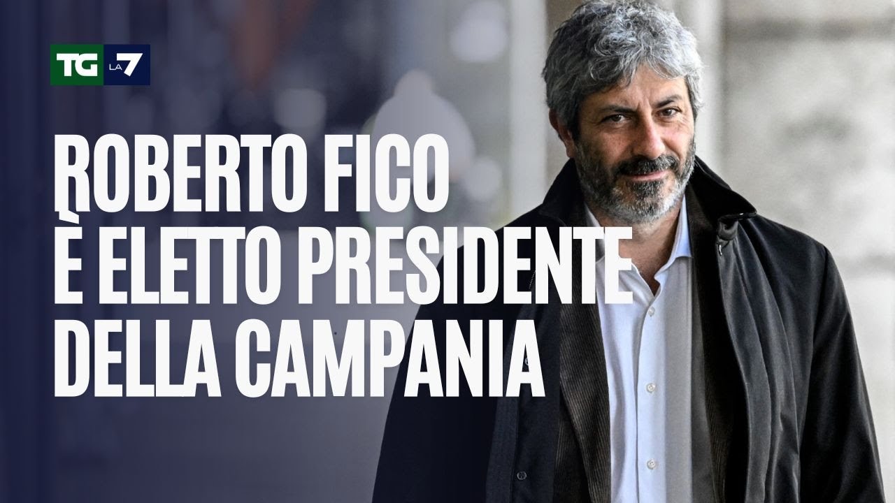 Campania, Roberto Fico è il nuovo Presidente: "Abbiamo lavorato in trasparenza"