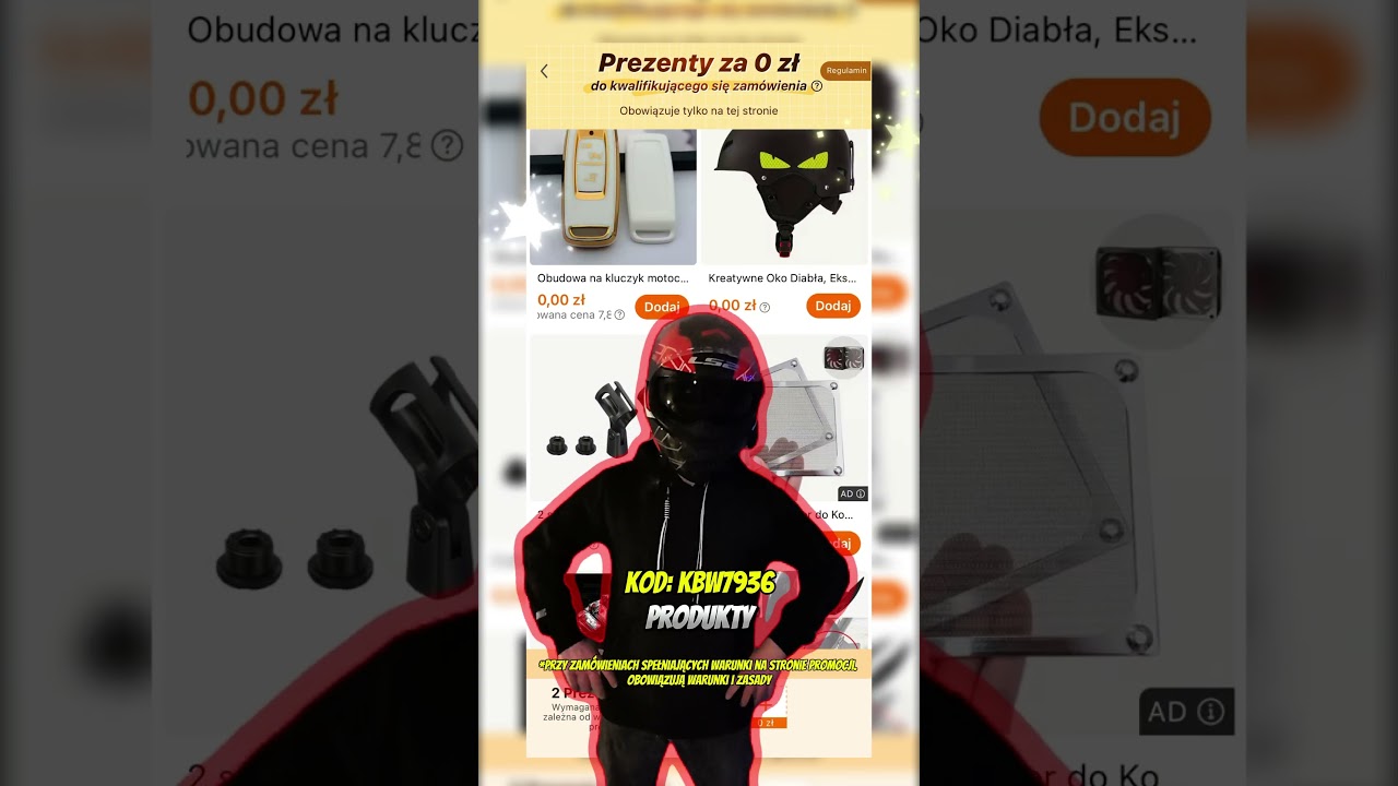 #Advertisement For 0 PLN you can get the product link in BIO or search 🔍 kbw7936 in the application