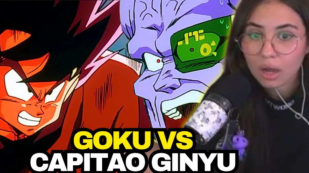 GOKU VS CAPITÃO GINYU react MAH MOOJEN 