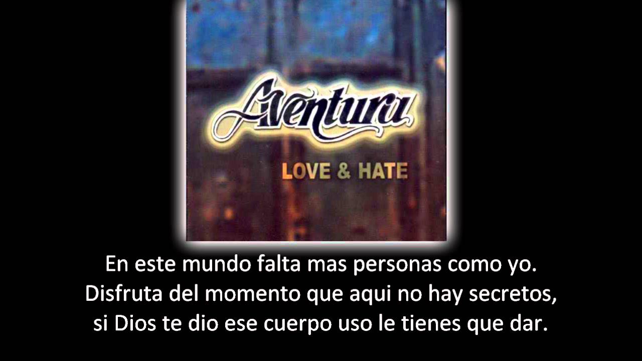 Aventura - Te Invito (lyric - letra)