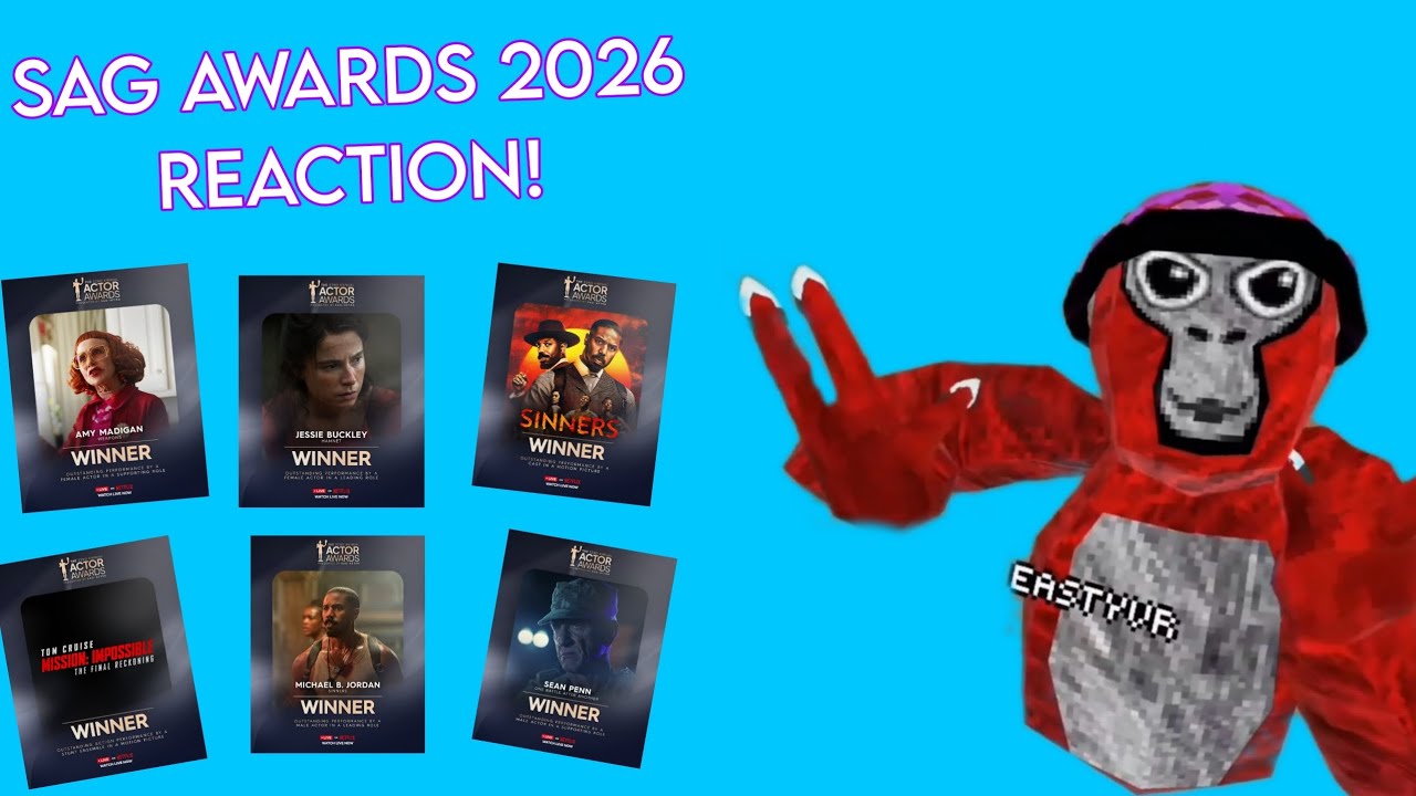 SAG WINNERS 2026 REACTION (Sinners Resurgence??)