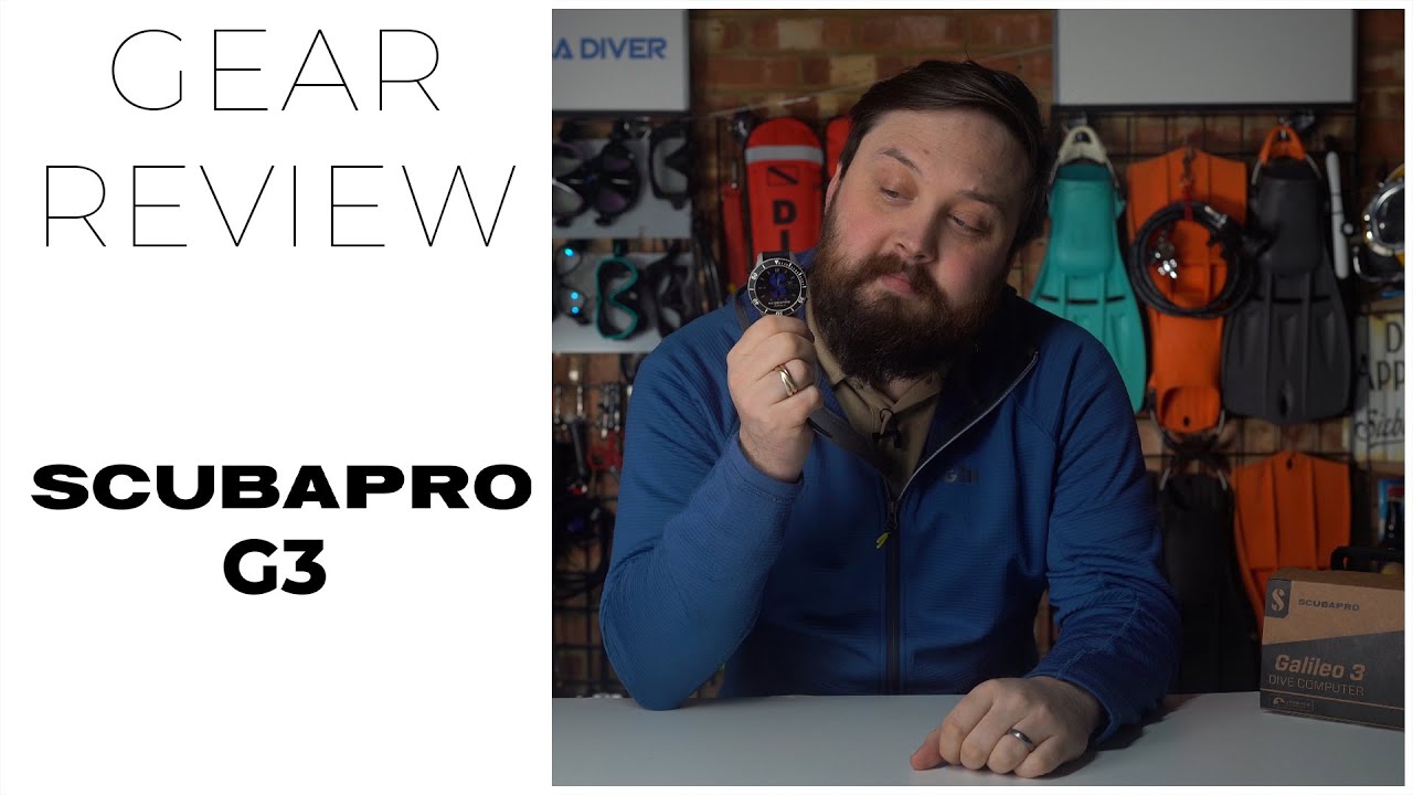 Scubapro G3 Dive Computer Unboxing Review #scuba #scubapro #review