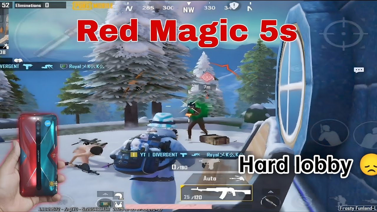PUBG on Red Magic 5S 💥 Fastest 90FPS + 144Hz Combo