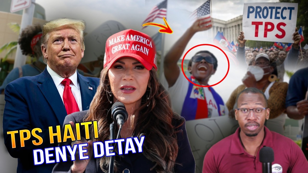 Imigran Ayisyen Sezi Tande Desizyon Trump Ak Moun TPS Yo Detay Chok !