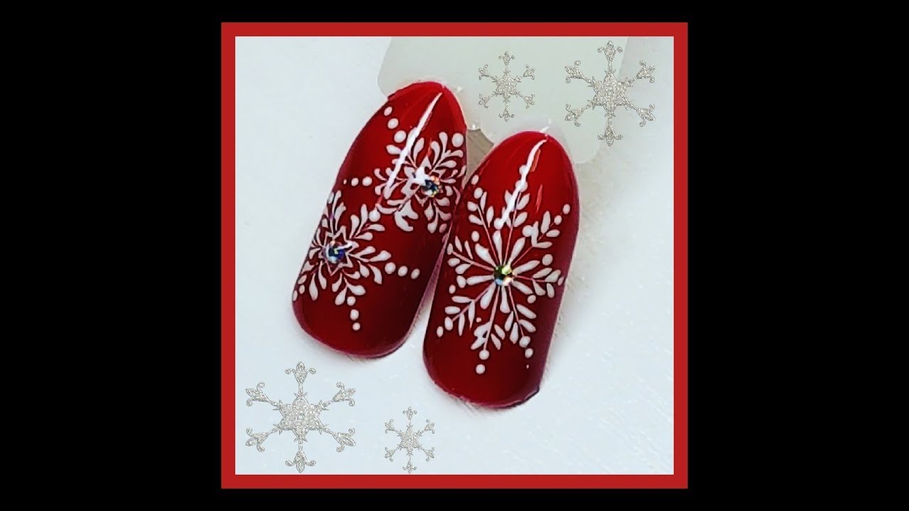 СНЕЖИНКИ 🎄ДИЗАЙН НОГТЕЙ 🎄MERRY CHRISTMAS🎄NAIL ART