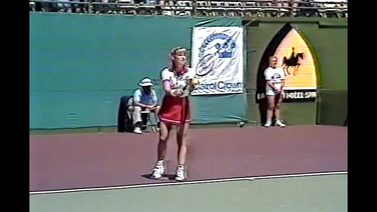 Chris Evert vs. Pam Shriver La Costa 1981 SF 💛