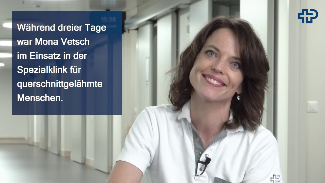 Interview mit Mona Vetsch im Schweizer Paraplegiker-Zentrum | Mitglied werden