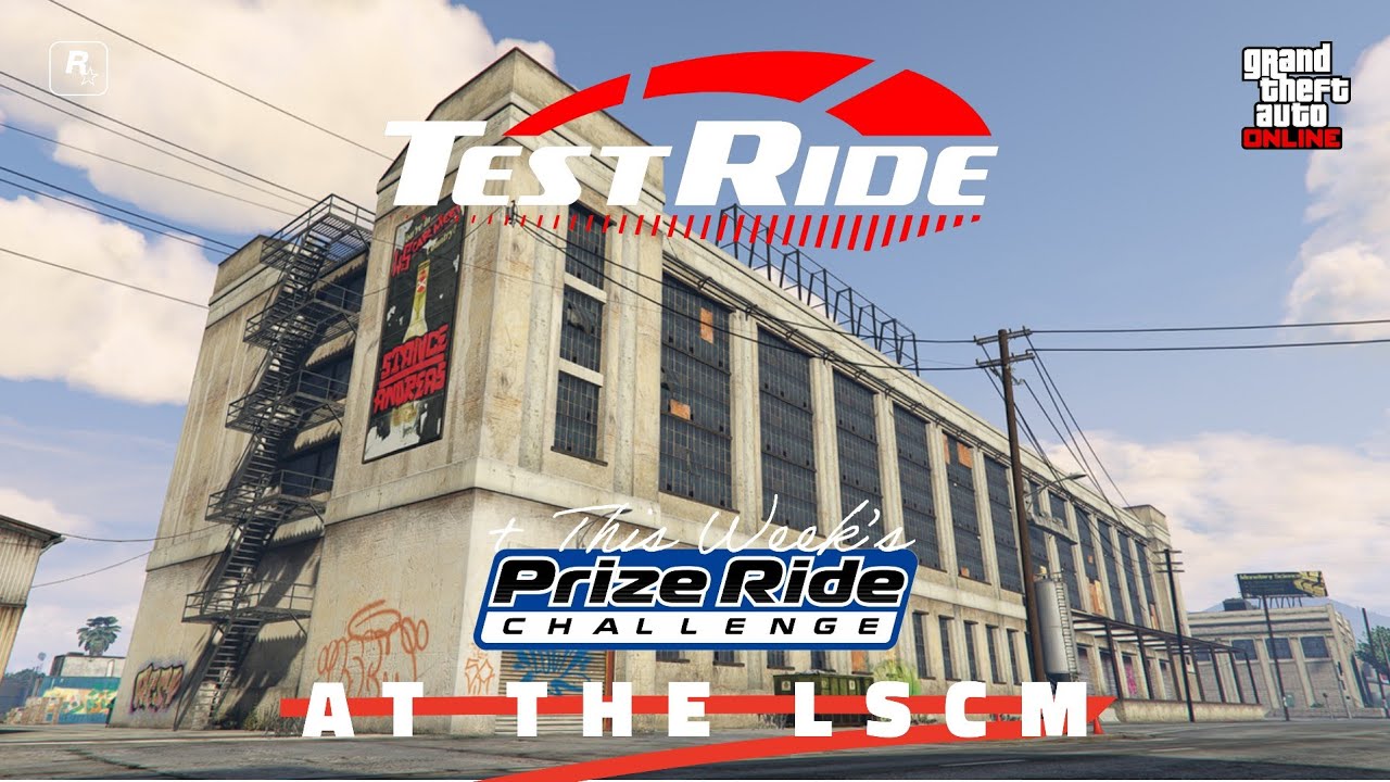 GTA: Online. This week’s Test Track Vehicles + Prize Ride at The LSCM. • Until March 18th. • 🚗🚘
