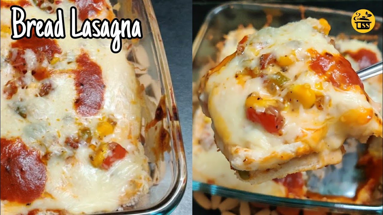 Bread Lasagna | Vegetable Lasagna without Sheets | How to make Vegetable Lasagna using Bread