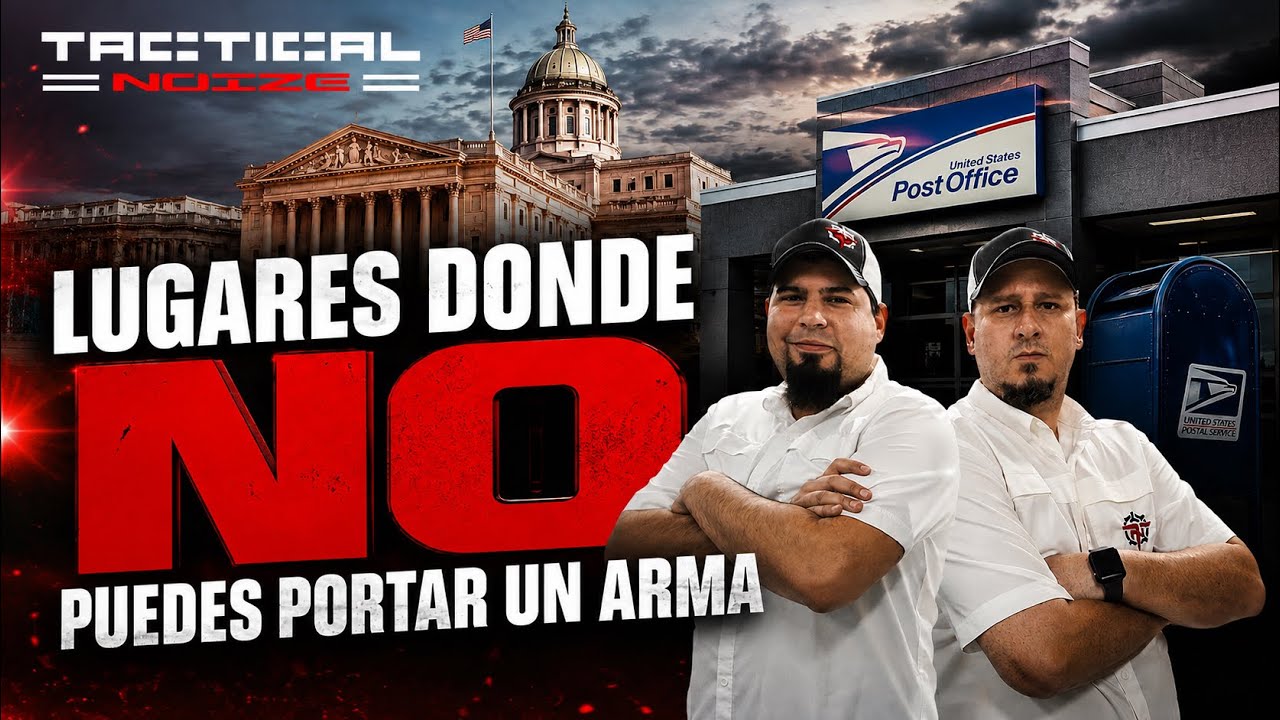 Lugares donde NO puedes portar tu arma de fuego