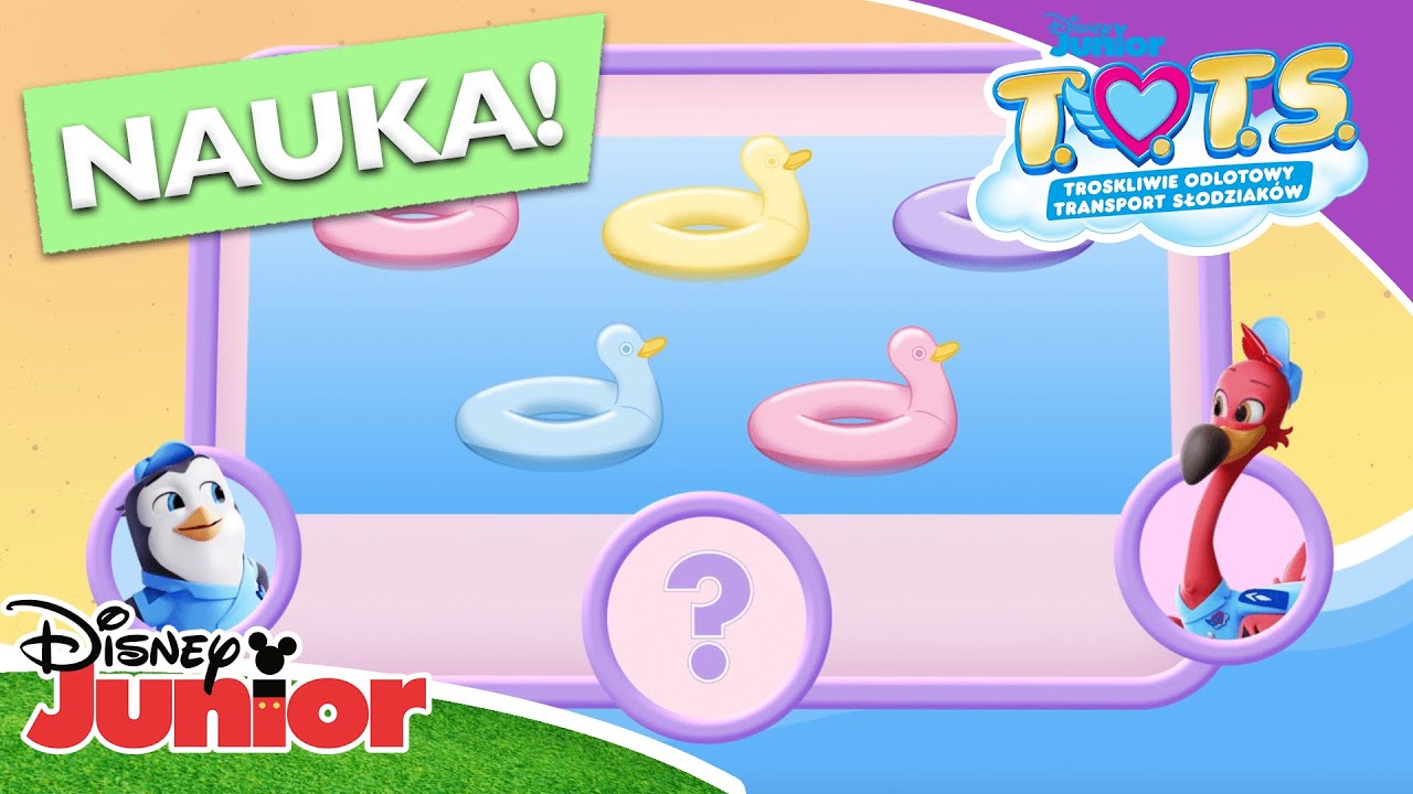⛅ Licz z Pimem i Fredziem | T.O.T.S. | Disney Junior Polska