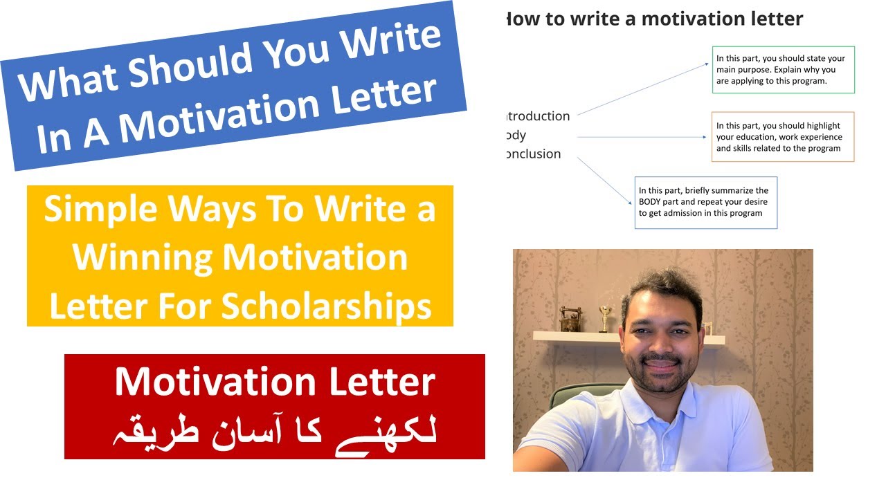 How to Write A Winning Motivation Letter For Job AND Scholarship I Complete Guide With Example