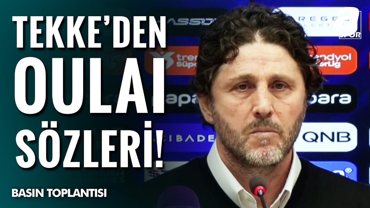 Trabzonspor 2-1 Kasımpaşa | Fatih Tekke Maç Sonu Basın Toplantısı