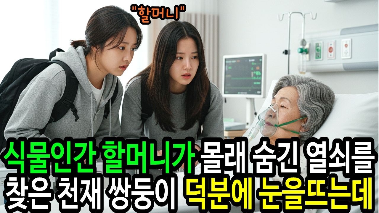 식물인간 할머니가 몰래 건낸 열쇠 