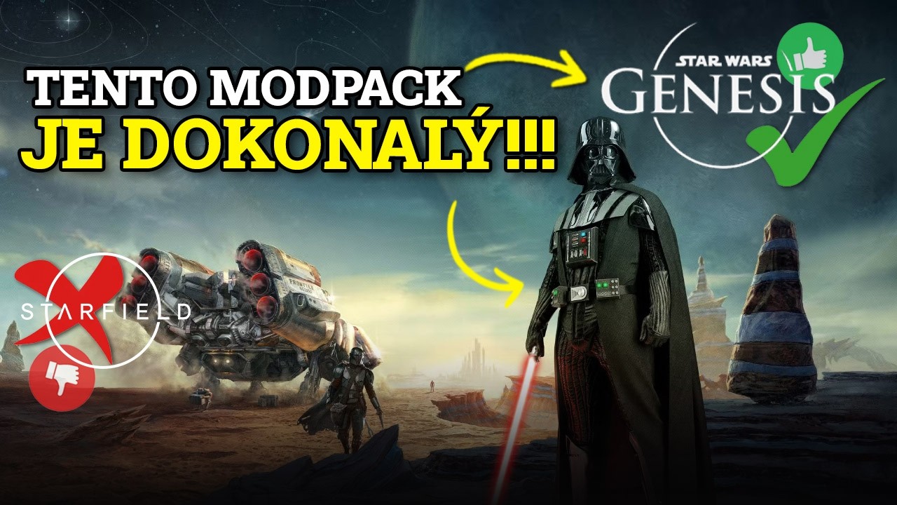 STAR WARS GENESIS | Když z HROZNÉHO STARFIELDU uděláte skvělý STAR WARS!