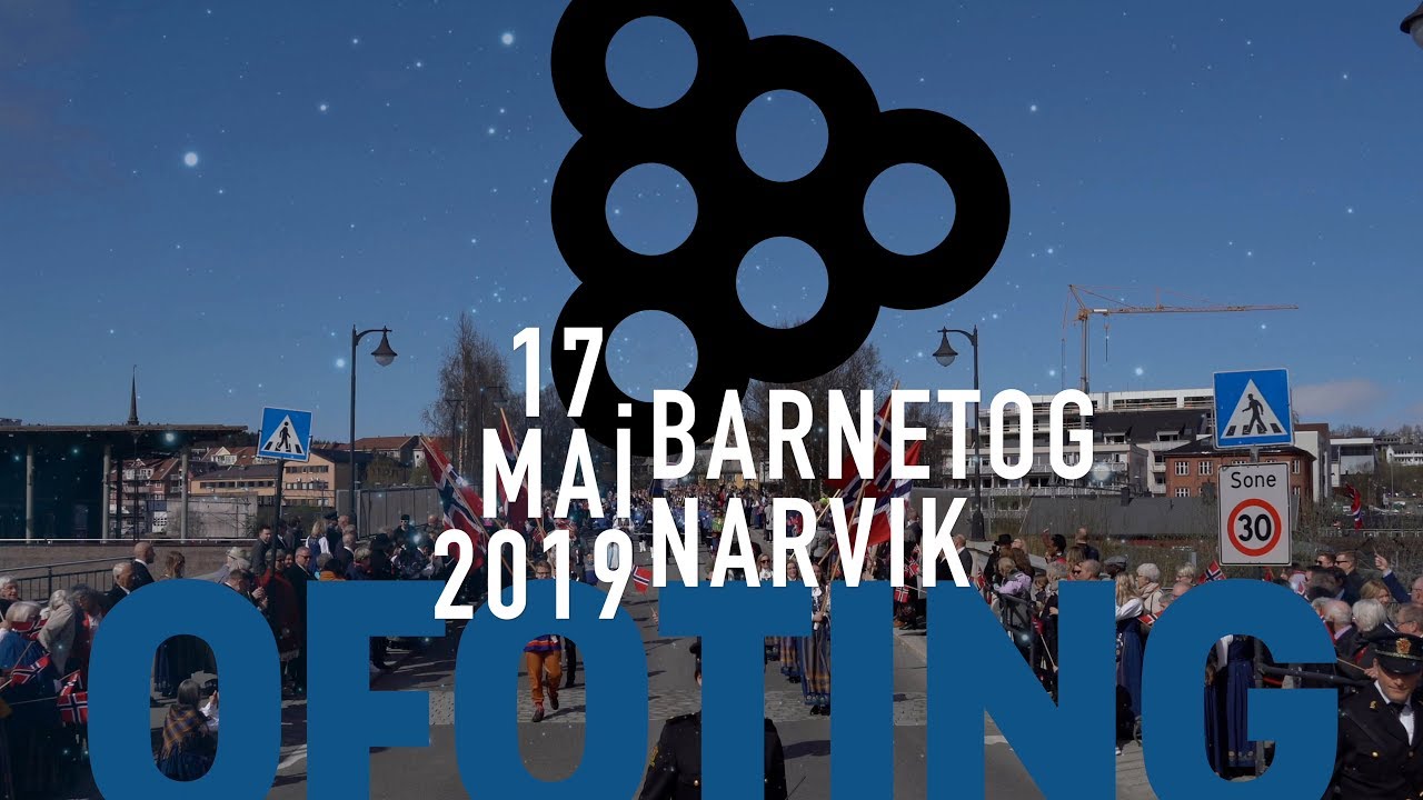 Ofoting.tv: Barnetoget i Narvik, 17. mai 2019