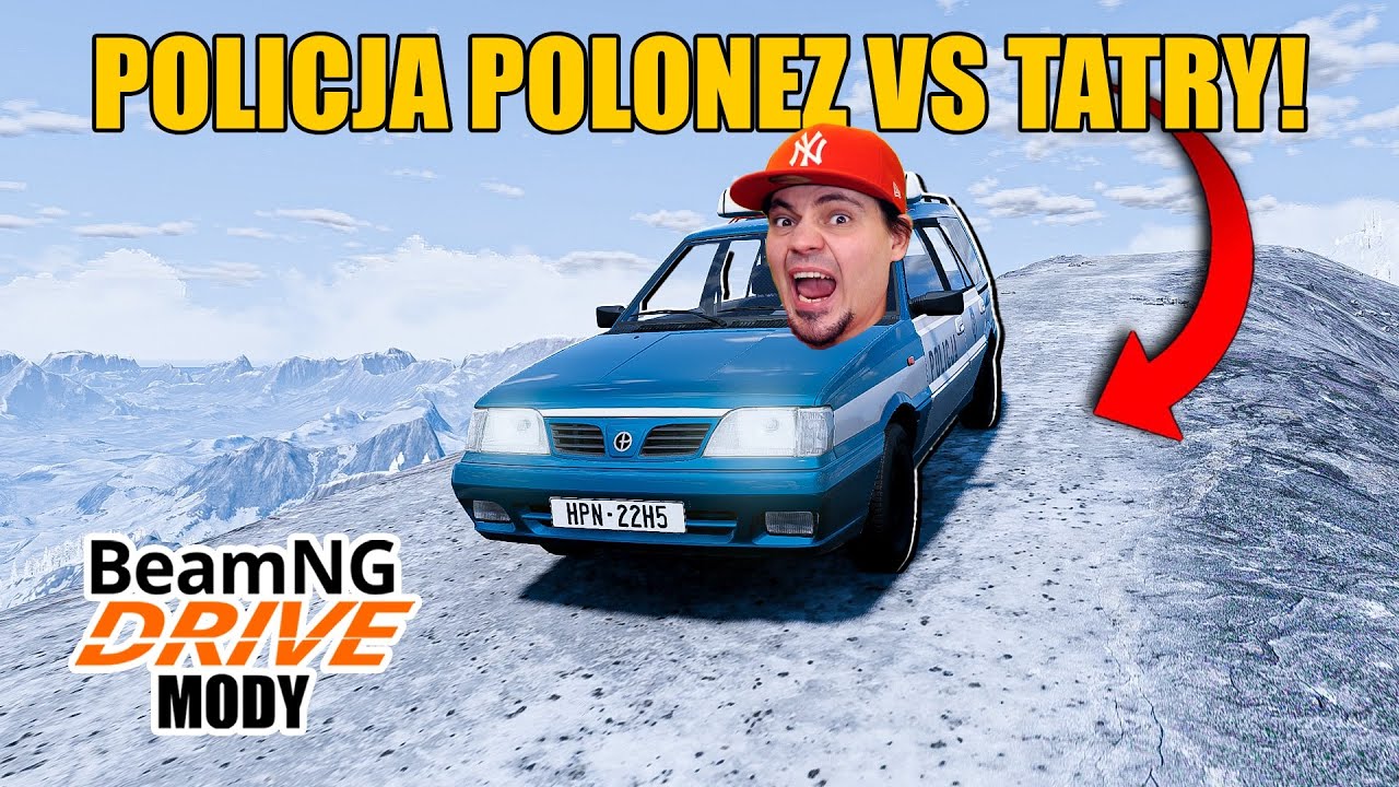 🚓 POLSKI POLONEZ W *POLSKICH TATRACH* W BEAM.NG!