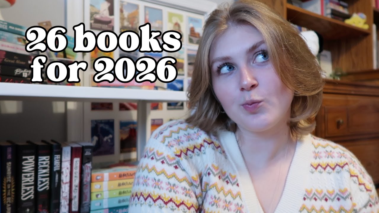 26 books I am reading in 2026 📚🕯️