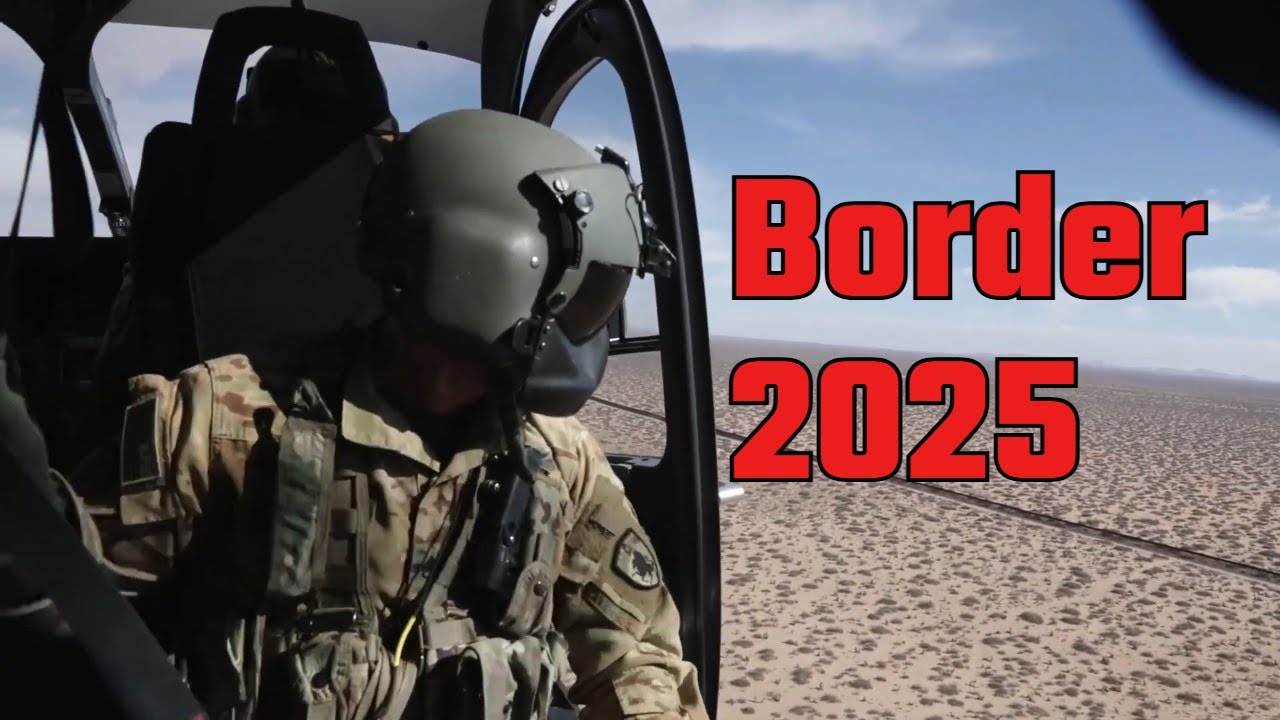 U.S. Soldier's Protect the Southern Border with Helicopter Recon
