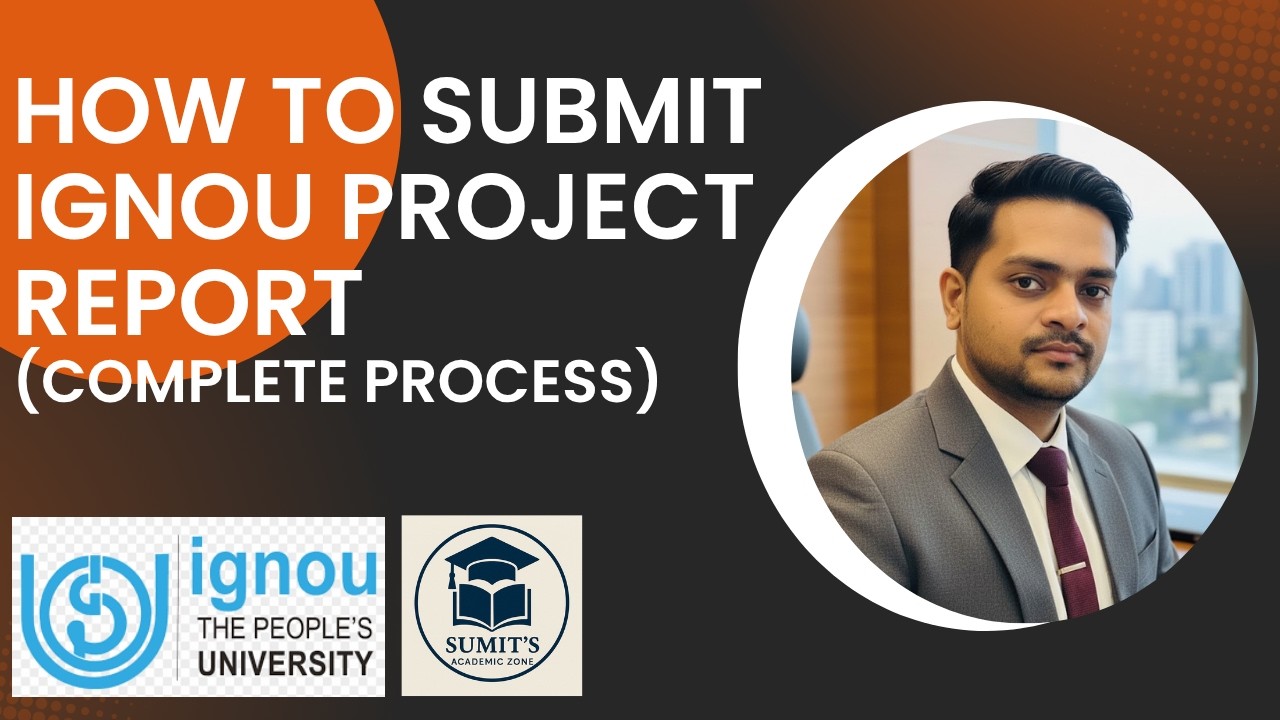 How to Submit IGNOU Project Report Complete Process 2026