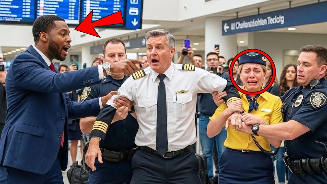 Black CEO Ignored in First Class — Quietly Wipes Out the Entire Airline Team After Landing
