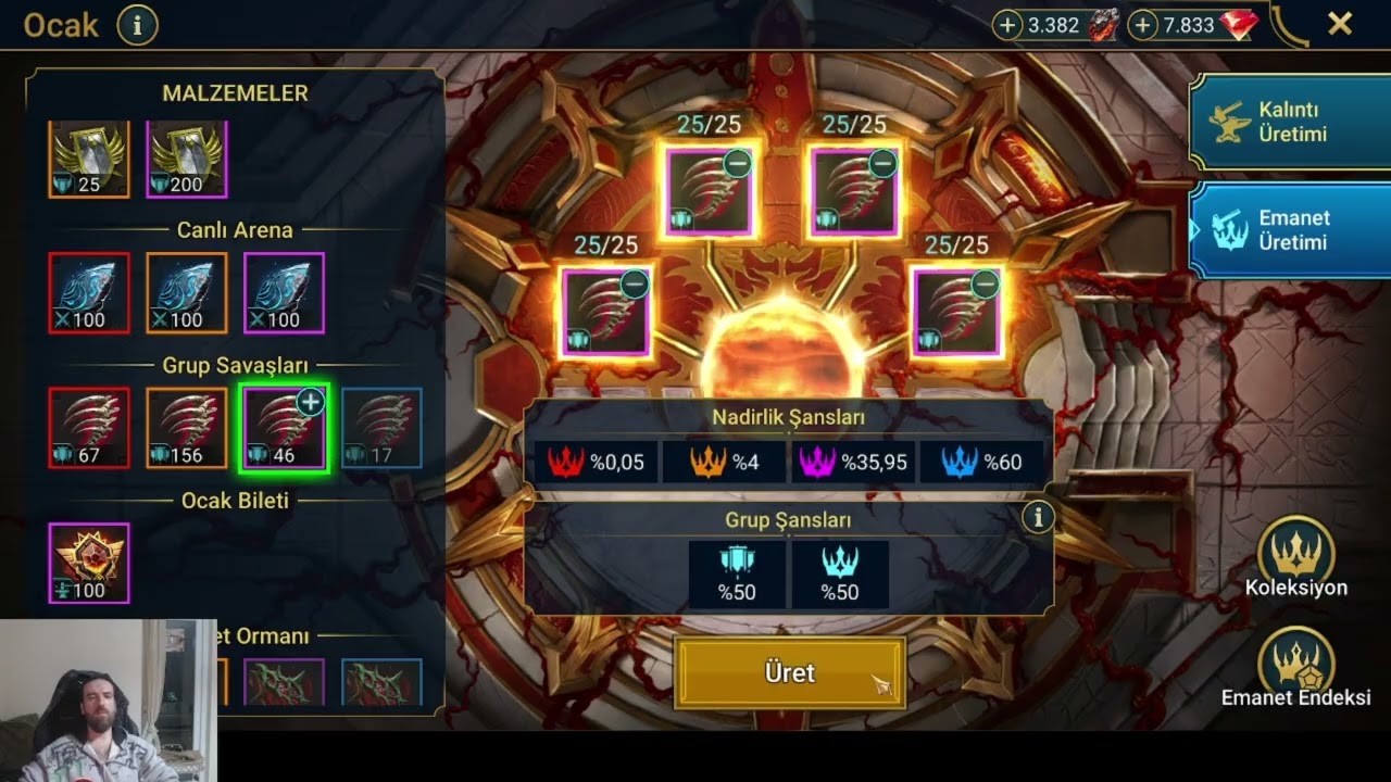 SEVENİMİZ ÇOK , KIRDIĞIMIZ TAŞ BOL :D Dostlarıma hayrlı olsuun. @RaidShadowLegends soulstone-relic