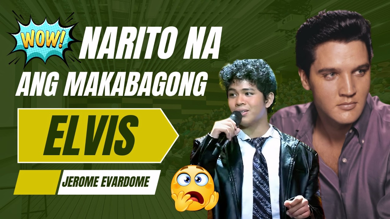 Filipino SHOCKS The whole WORLD! Elvis Presley JEROME EVARDOME Bridge over Troubled Water COVER