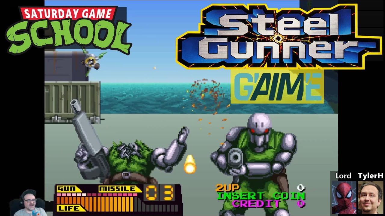 G'AIM'E Ultimate Mini Console: Steel Gunner & Point Blank