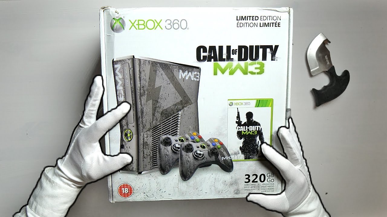 MW3 LIMITED EDITION CONSOLE UNBOXING! Call of Duty Modern Warfare 3 Collector's Xbox 360 Gameplay