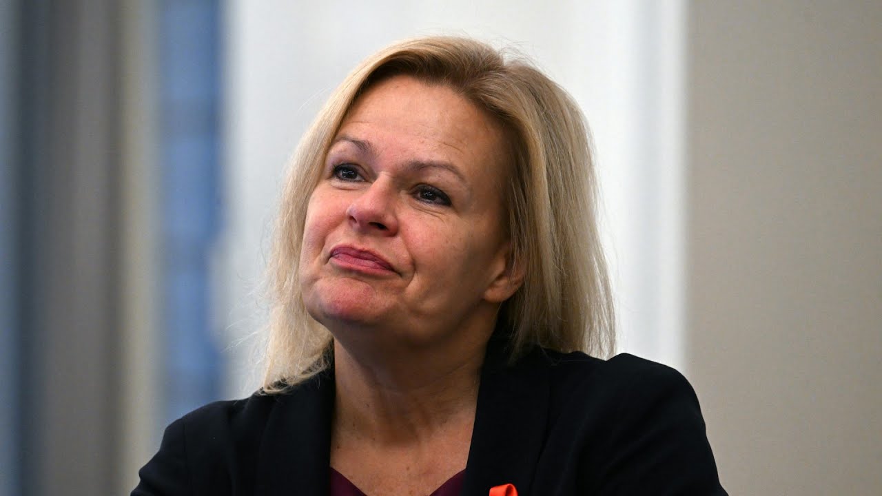 Von der Unbekannten zur Bundesministerin: Nancy Faesers rascher Aufstieg | AFP