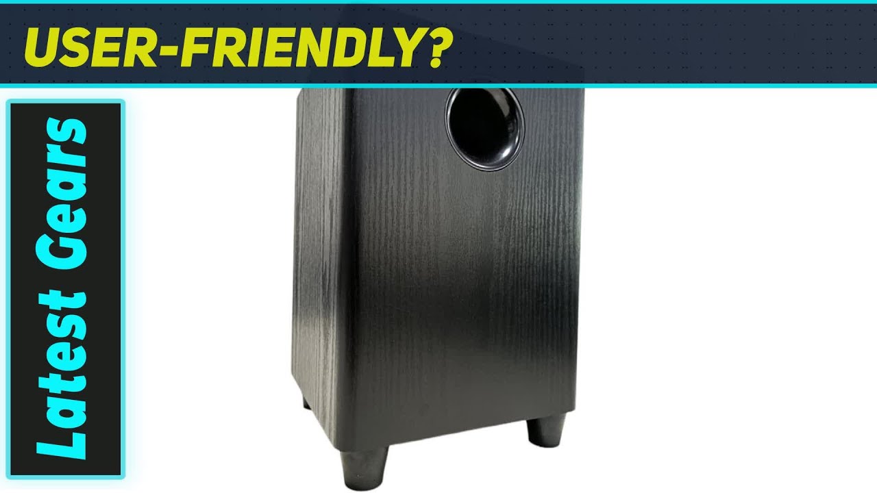 Amazing Bass from this 6.5 Inch Passive Subwoofer!