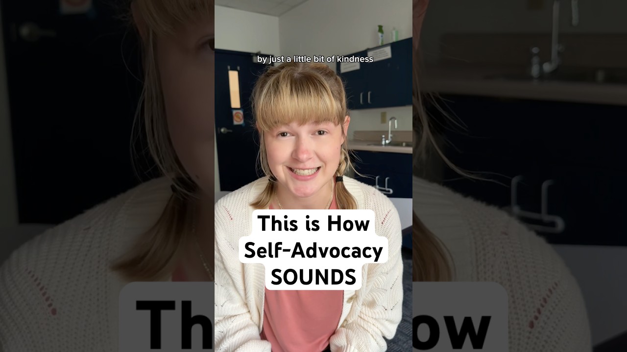 Self-advocacy is hard, let&rsquo;s change that! 💪 #autistic #autism #autismawareness #adhd