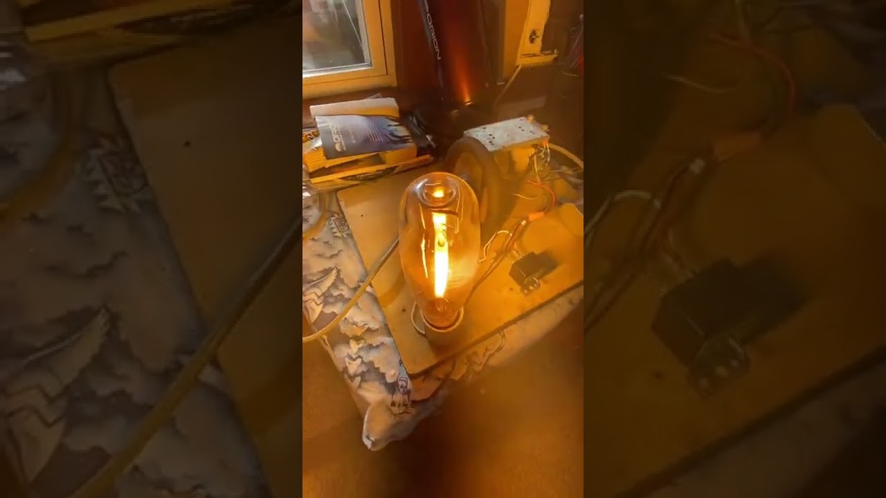 250 watt hps lamp setup at full brightness