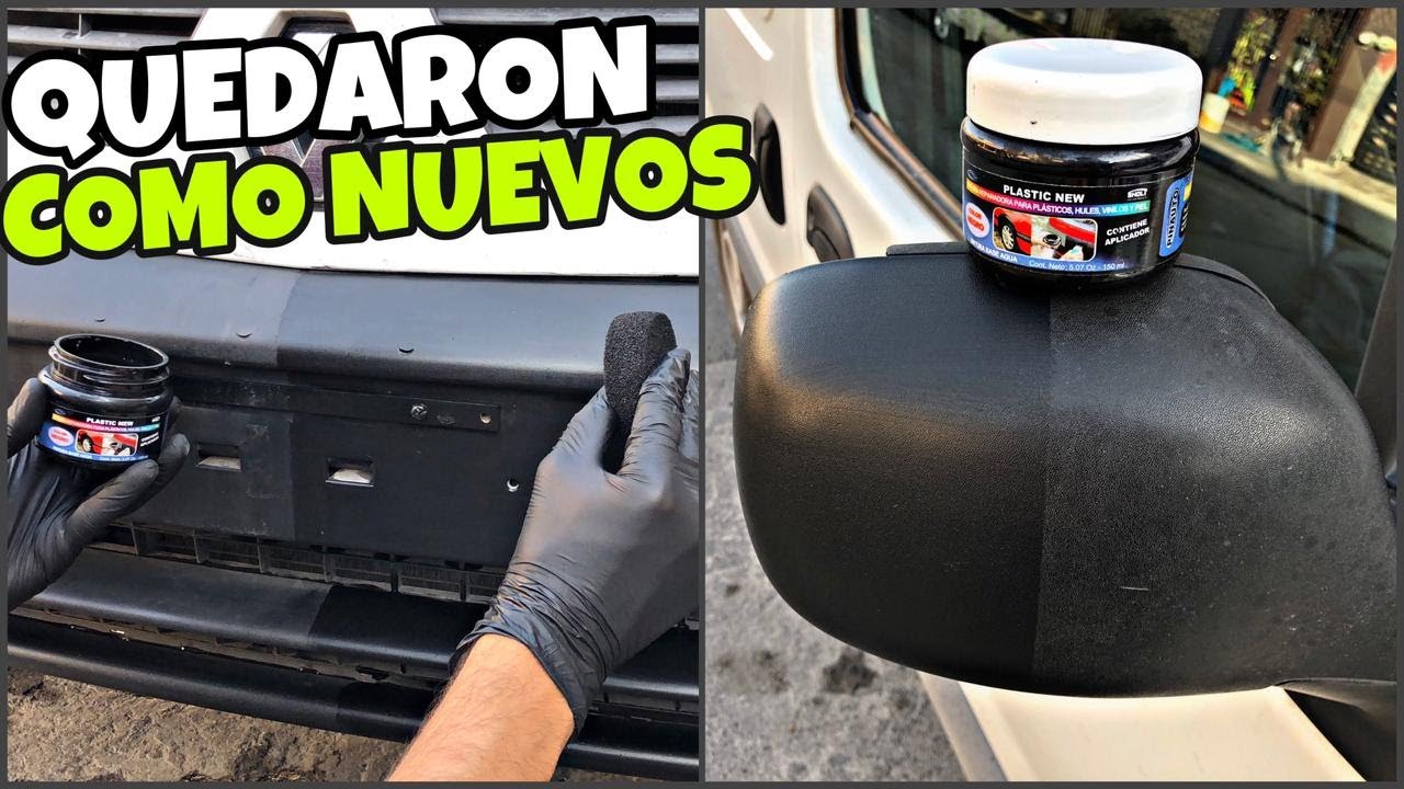 Restaurador permanente de pl&aacute;sticos y vistas para auto / seat motor
