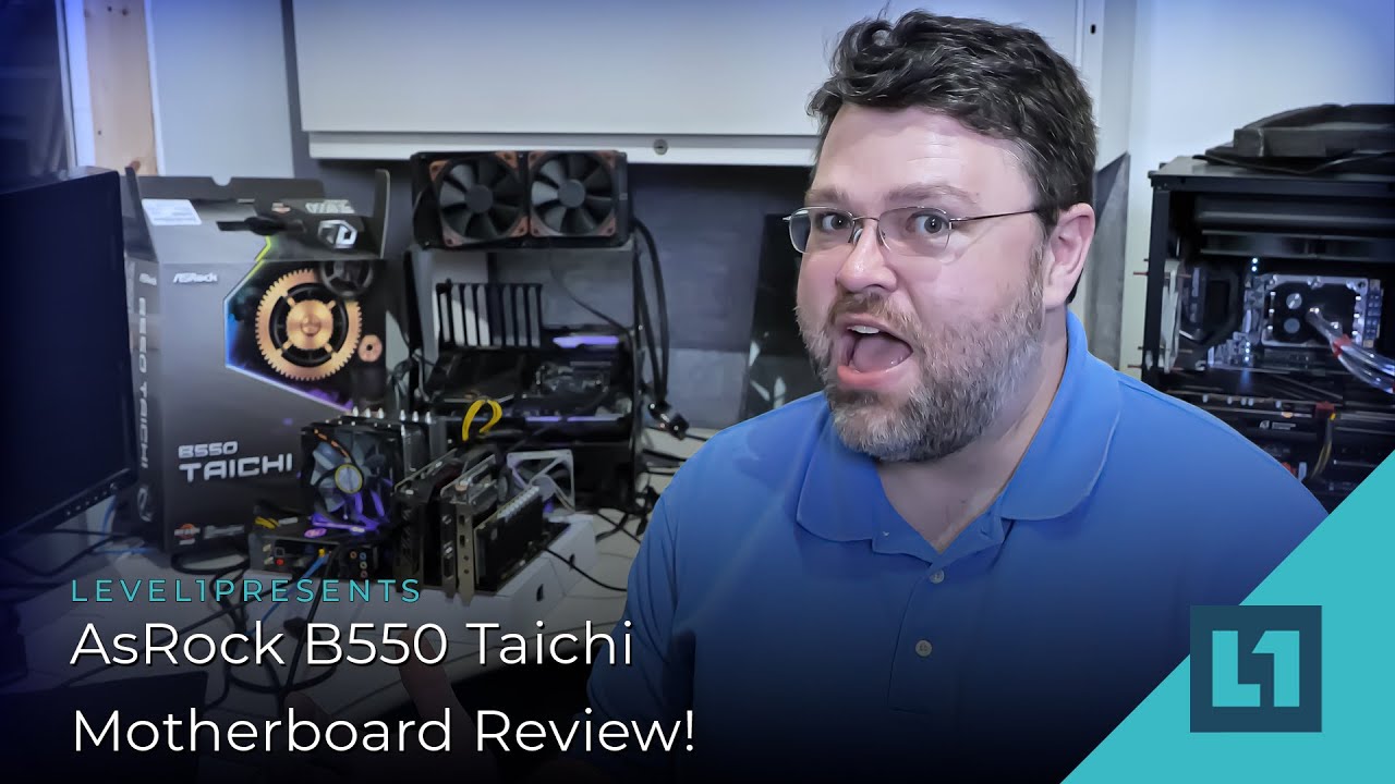 AsRock B550 Taichi Motherboard Review!