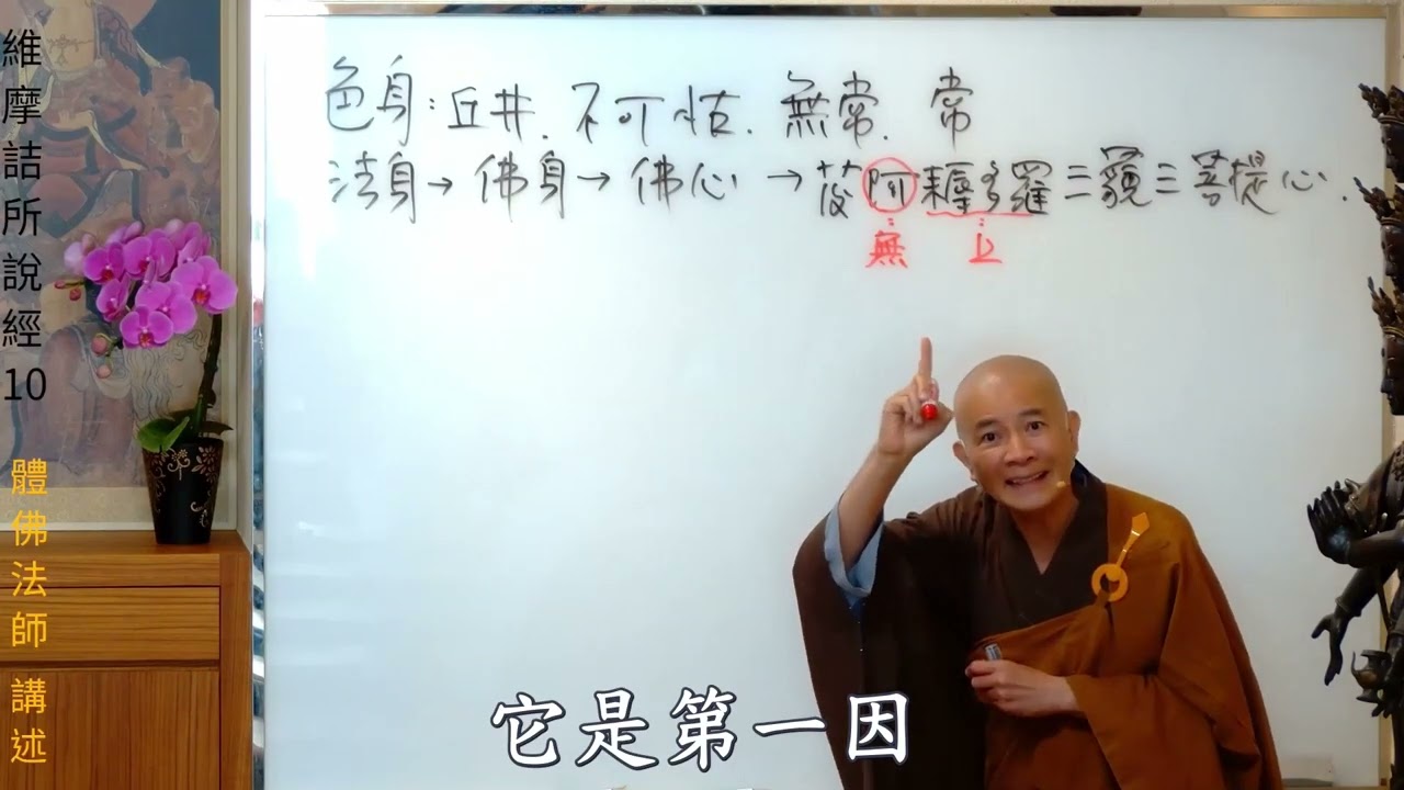 賢首禪苑 體佛法師 維摩詰所說經 10