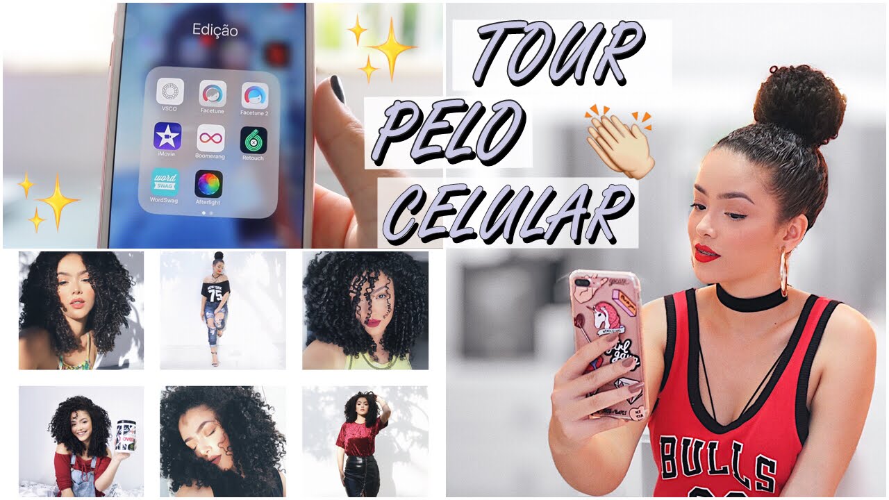 O QUE TEM NO MEU CELULAR + MEUS APPS FAVORITOS DE EDIÇÃO!