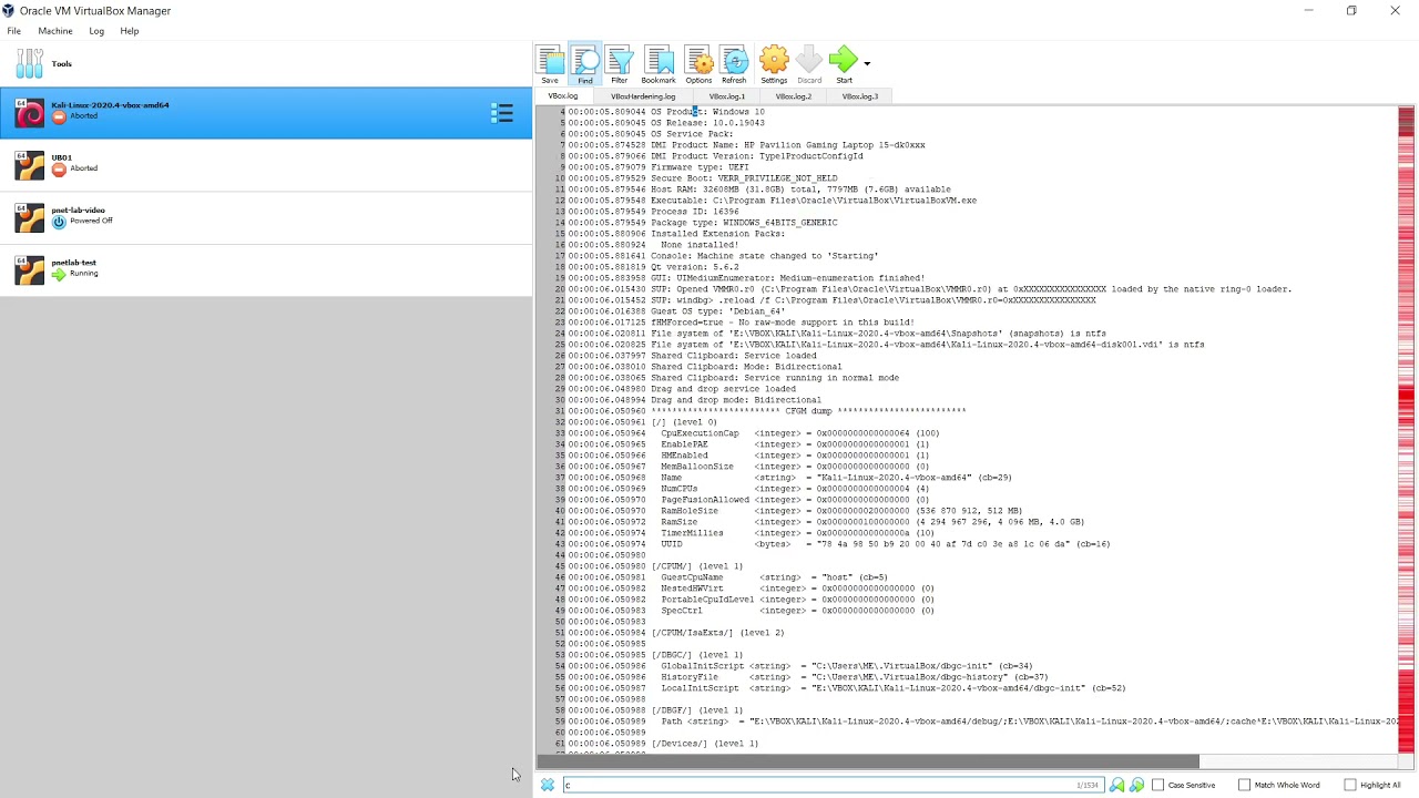 Проблема VirtualBox | Не удалось прочитать эталонную память | После обновления все машины не откр...
