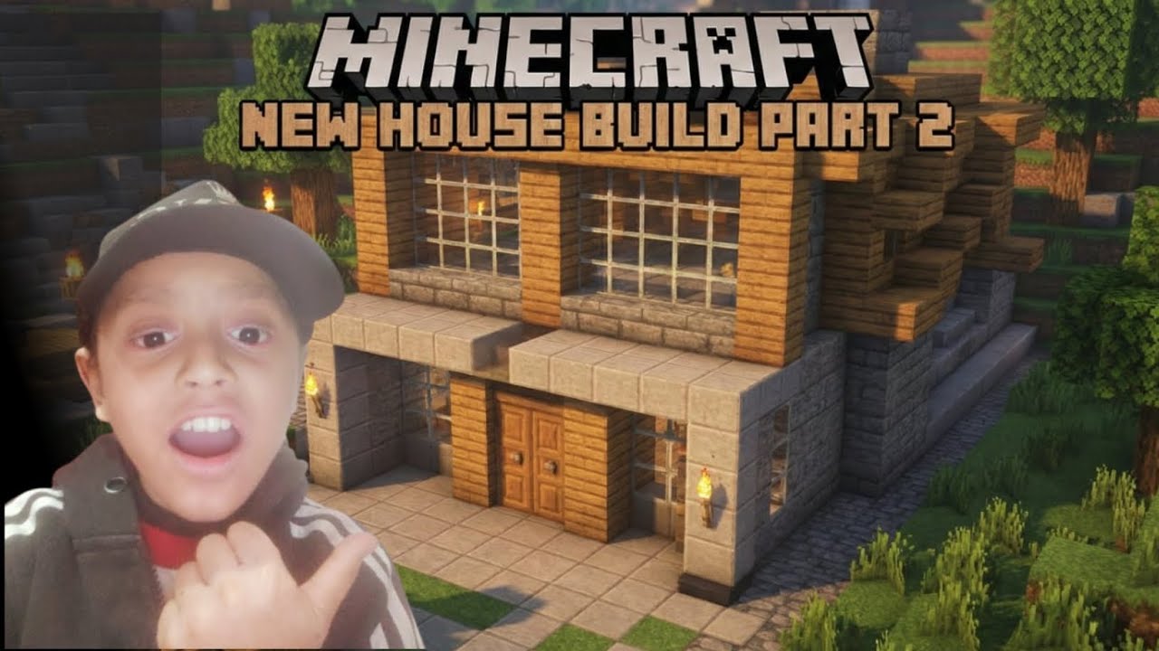 Minecraft New House Build Part 2