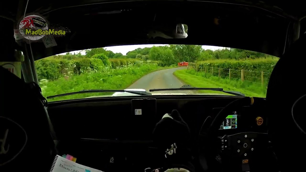 Jim Clark Rally 2024 Michael Moates and Dane Walker stage 7