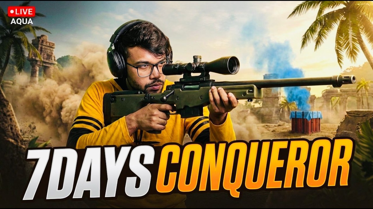 BGMI LIVE 🔴 | CONQUEROR LOBBY INSANE CLUTCHES | #bgmi #live